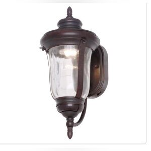 Home Decorators Aldwynne Outdoor Wall Lantern in Oil-Rubbed Bronze